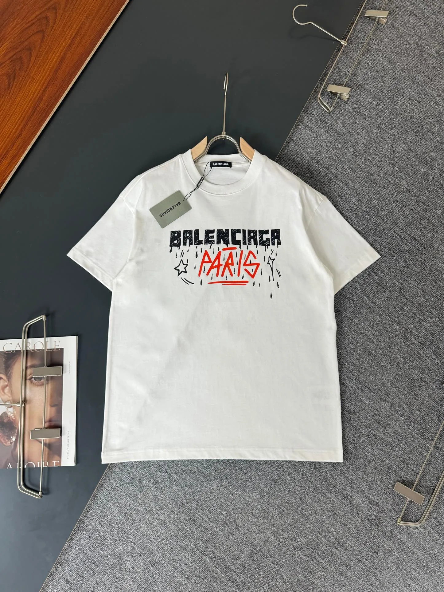 Balenciaga * * 2024SS New Arrival T ， ！ ， ，Classic logo ， ， Versatile Sizes S M L XL XXL